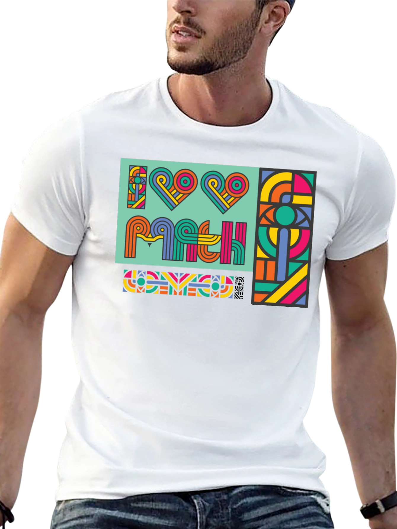 I Love Math Graphic T-Shirt