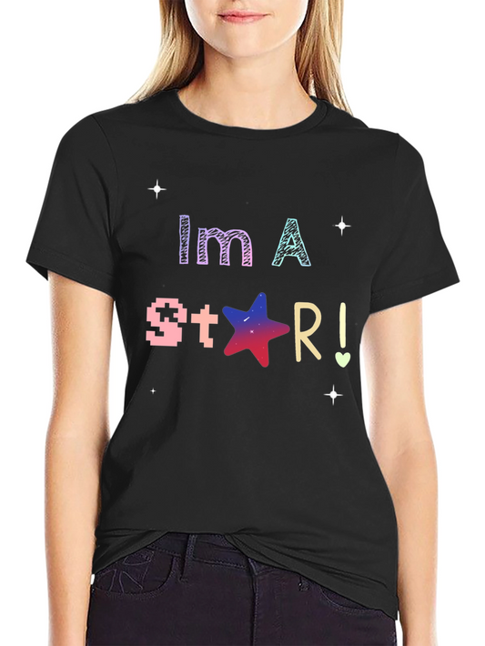 Im A Star! Black T-Shirt
