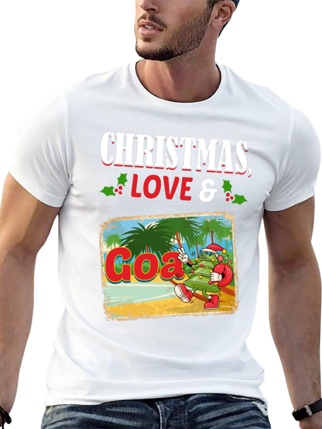Christmas Love & Goa T-Shirt