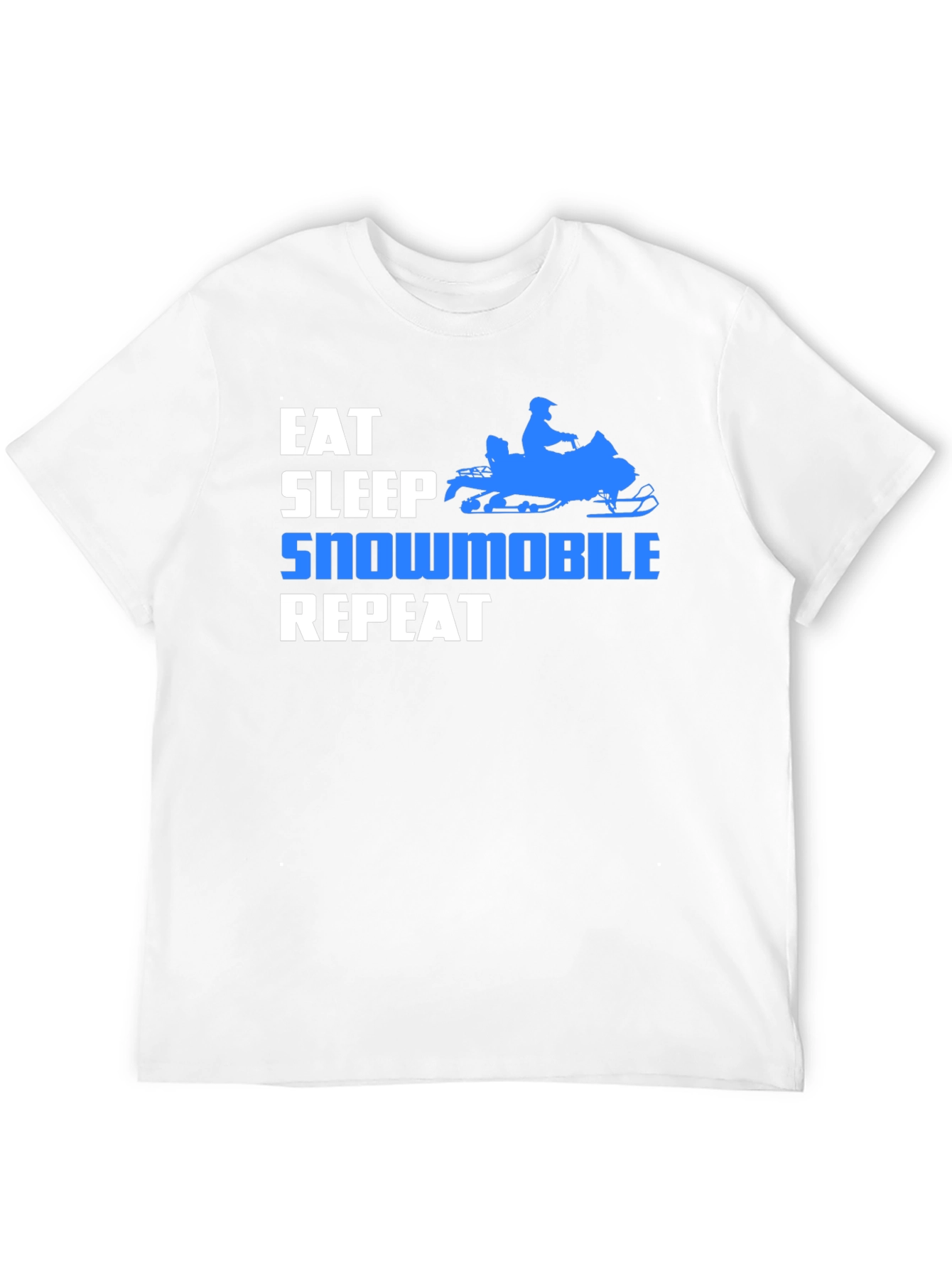 Eat Sleep Snowmobile Repeat T-Shirt