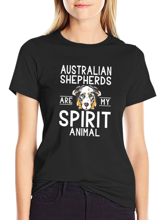 Australian Shepherd Spirit Animal Graphic Tee