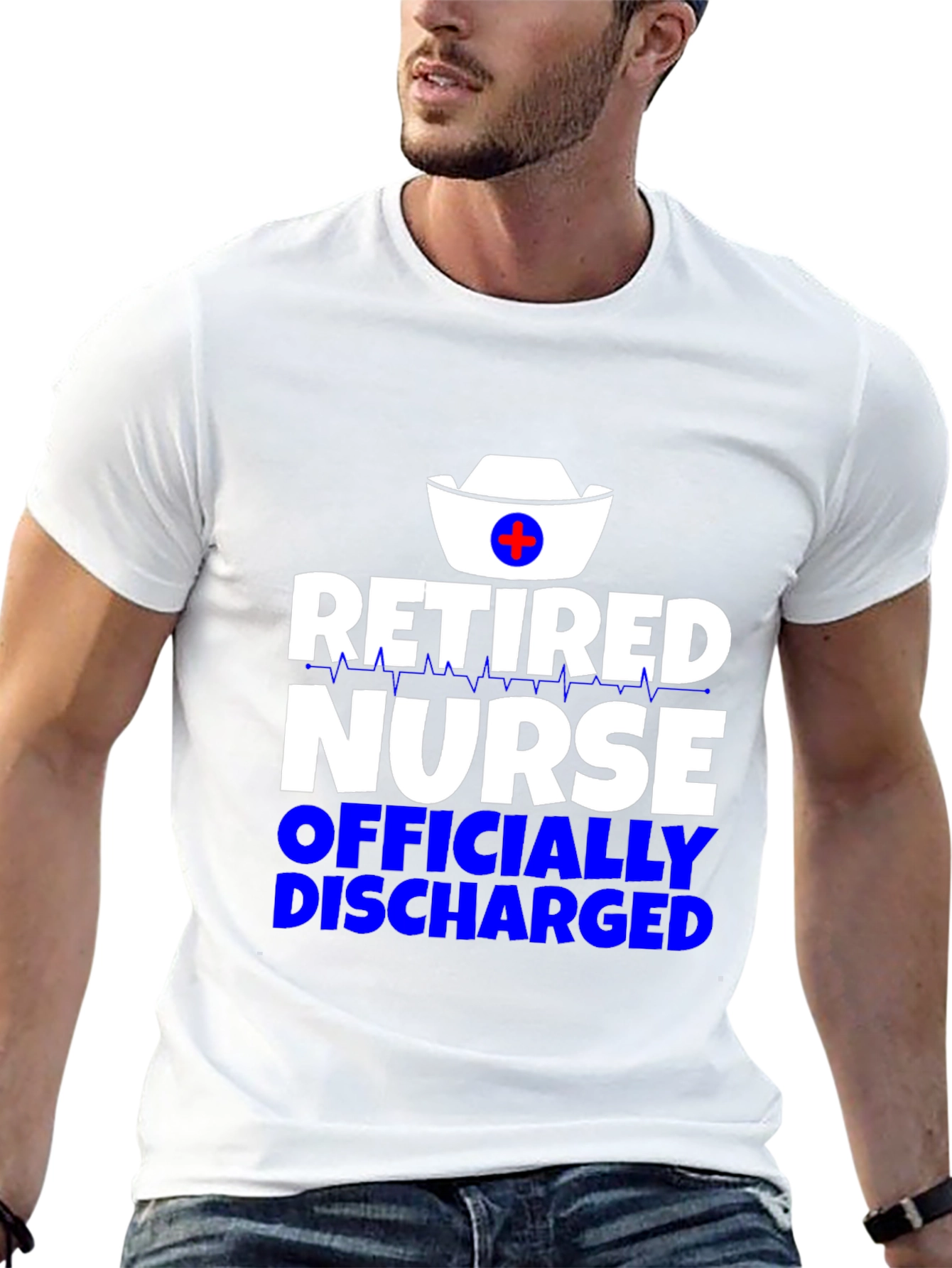 Retired Nurse T-Shirt - Officially Discharged!