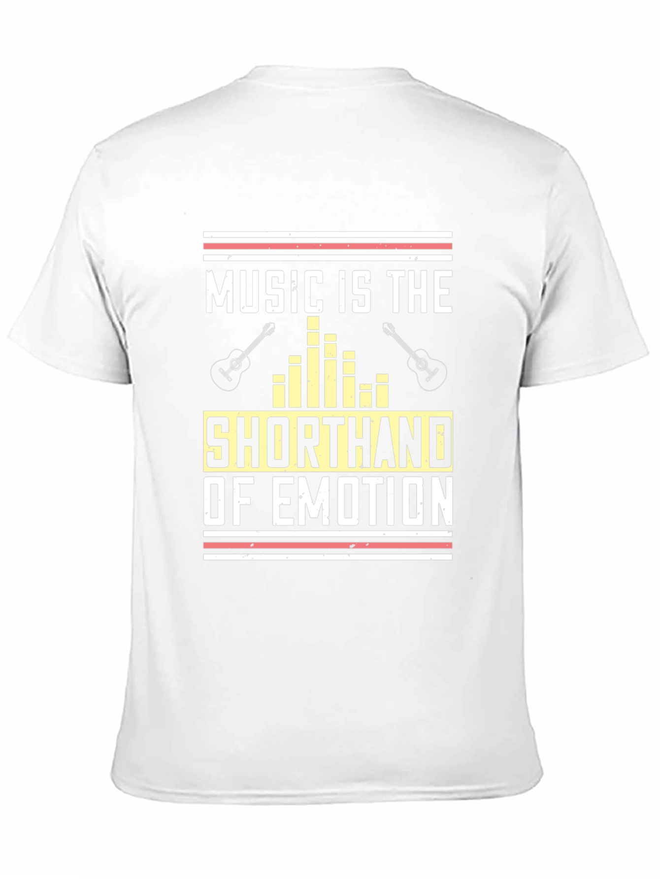 Music is the Shorthand of Emotion Black T-Shirt