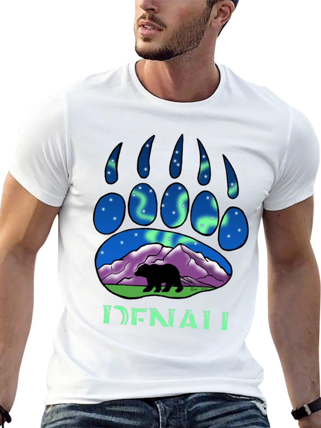 Denali Bear Paw T-Shirt