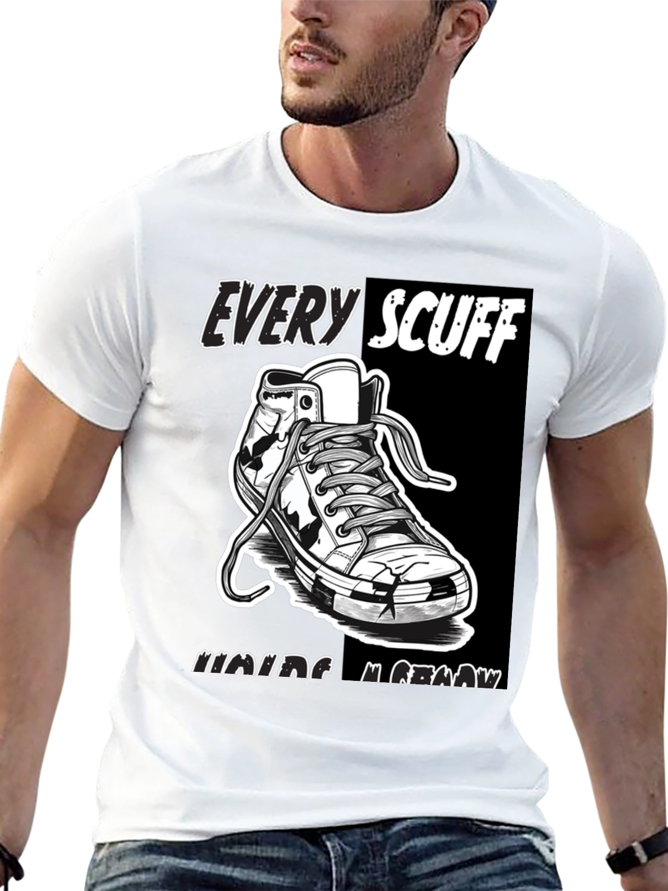 Graphic Tee: Every Scuff Making Me Grow
