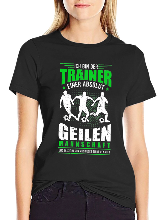 Soccer Coach Geilen Mannschaft Graphic T-Shirt