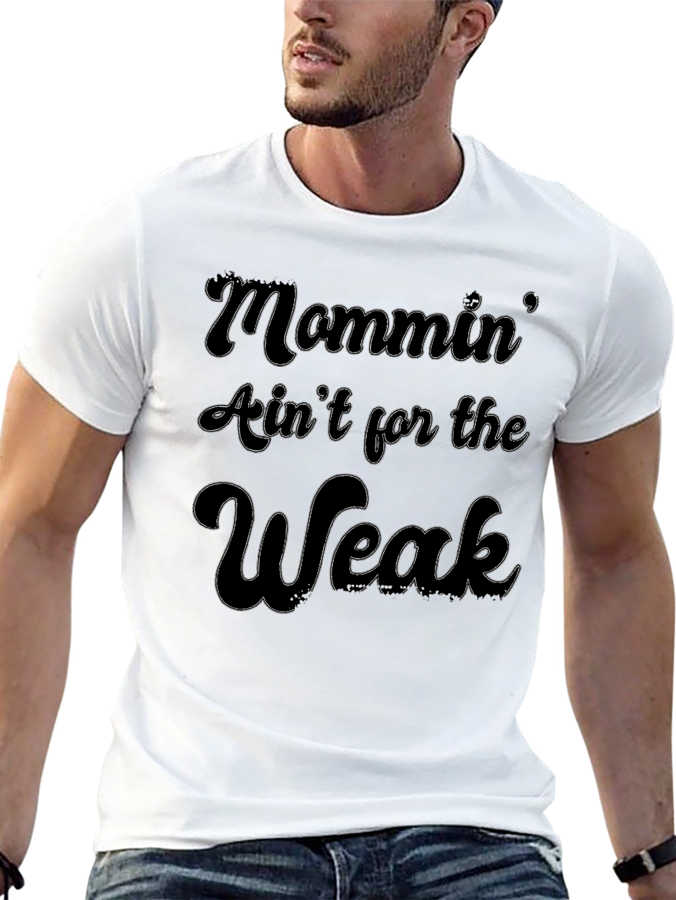 Mommin Aint for the Weak Graphic Tee