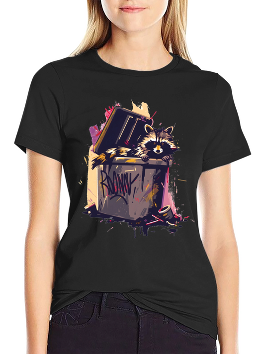 Raccoon Graphic Tee