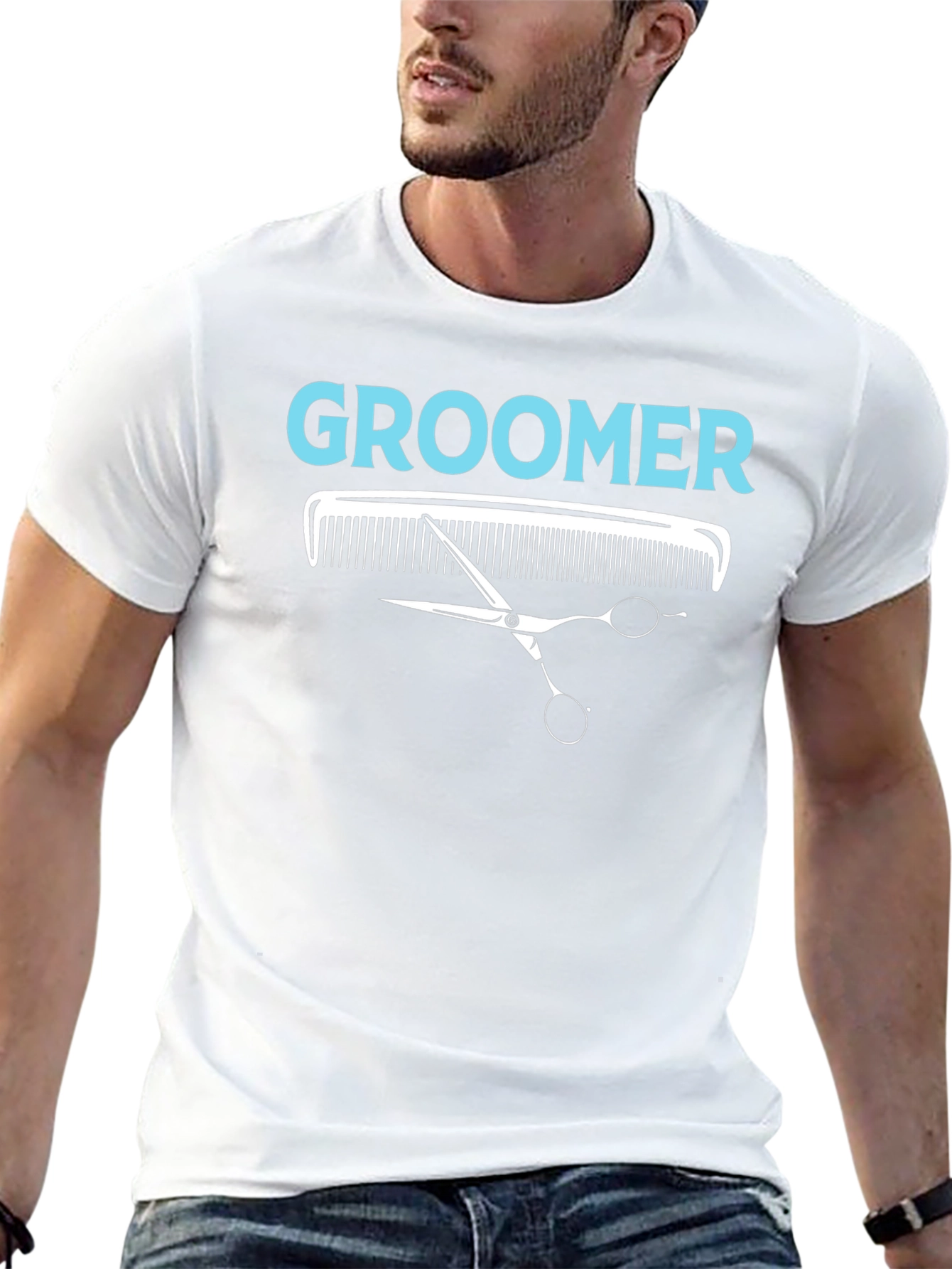 Groomer T-Shirt: Barber Style