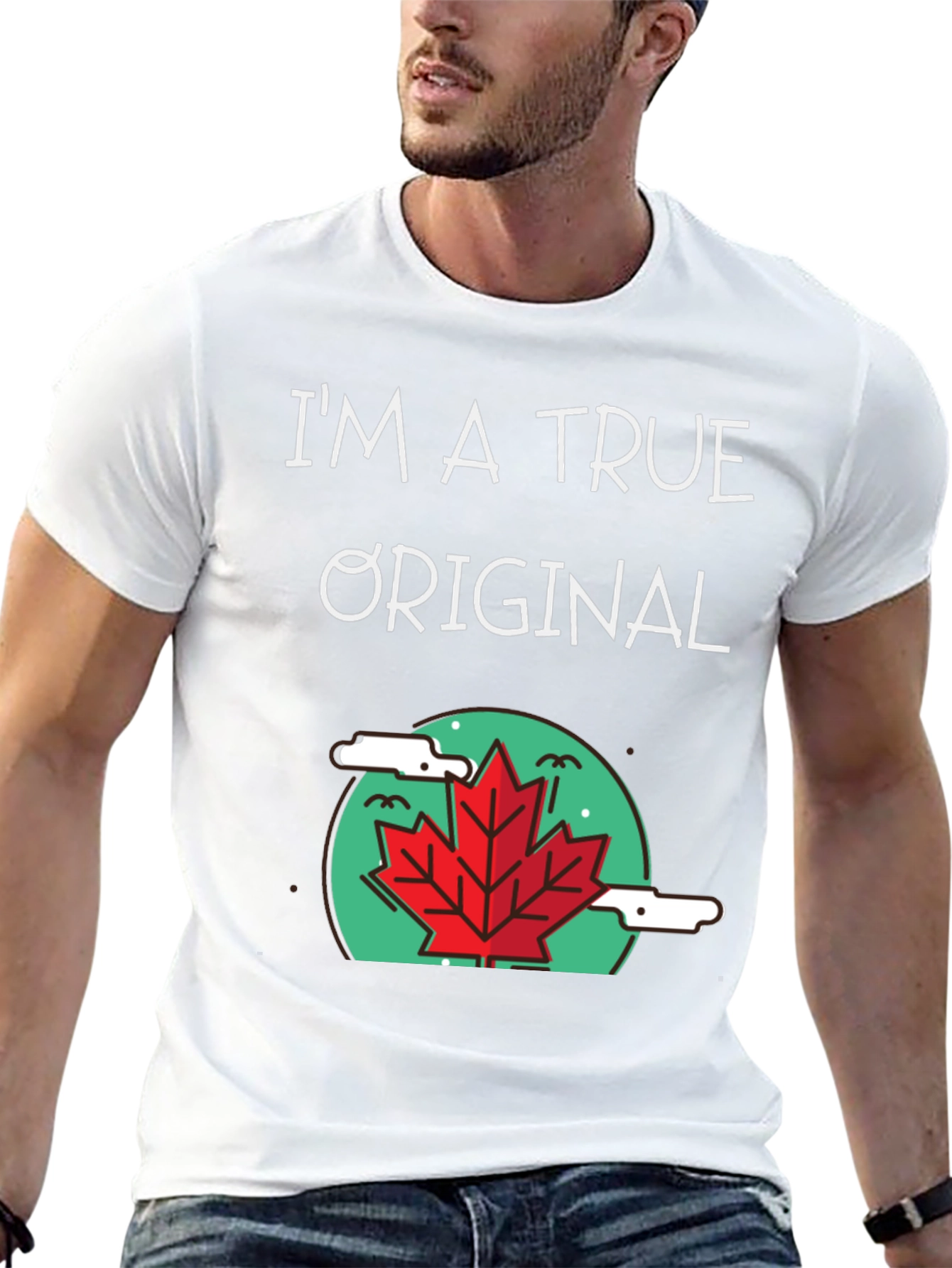 True Original Maple Leaf Graphic T-Shirt