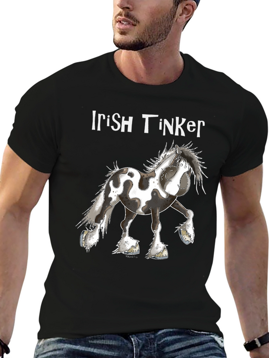 Irish Tinker Horse Graphic T-Shirt
