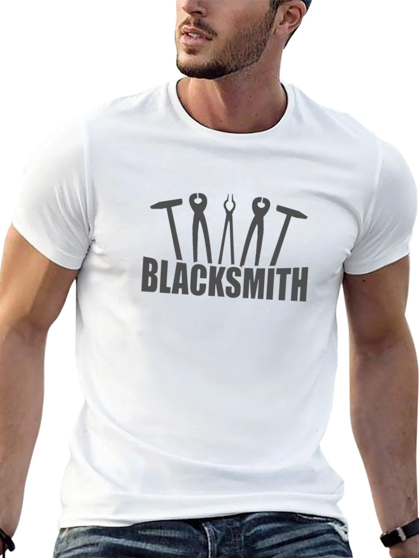 Blacksmith Tools Graphic Tee - Black
