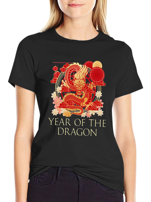 Year of the Dragon Graphic Tee - Celebrate in Style!