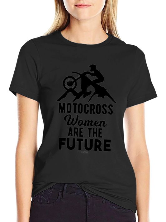 Motocross Women Are The Future Tee