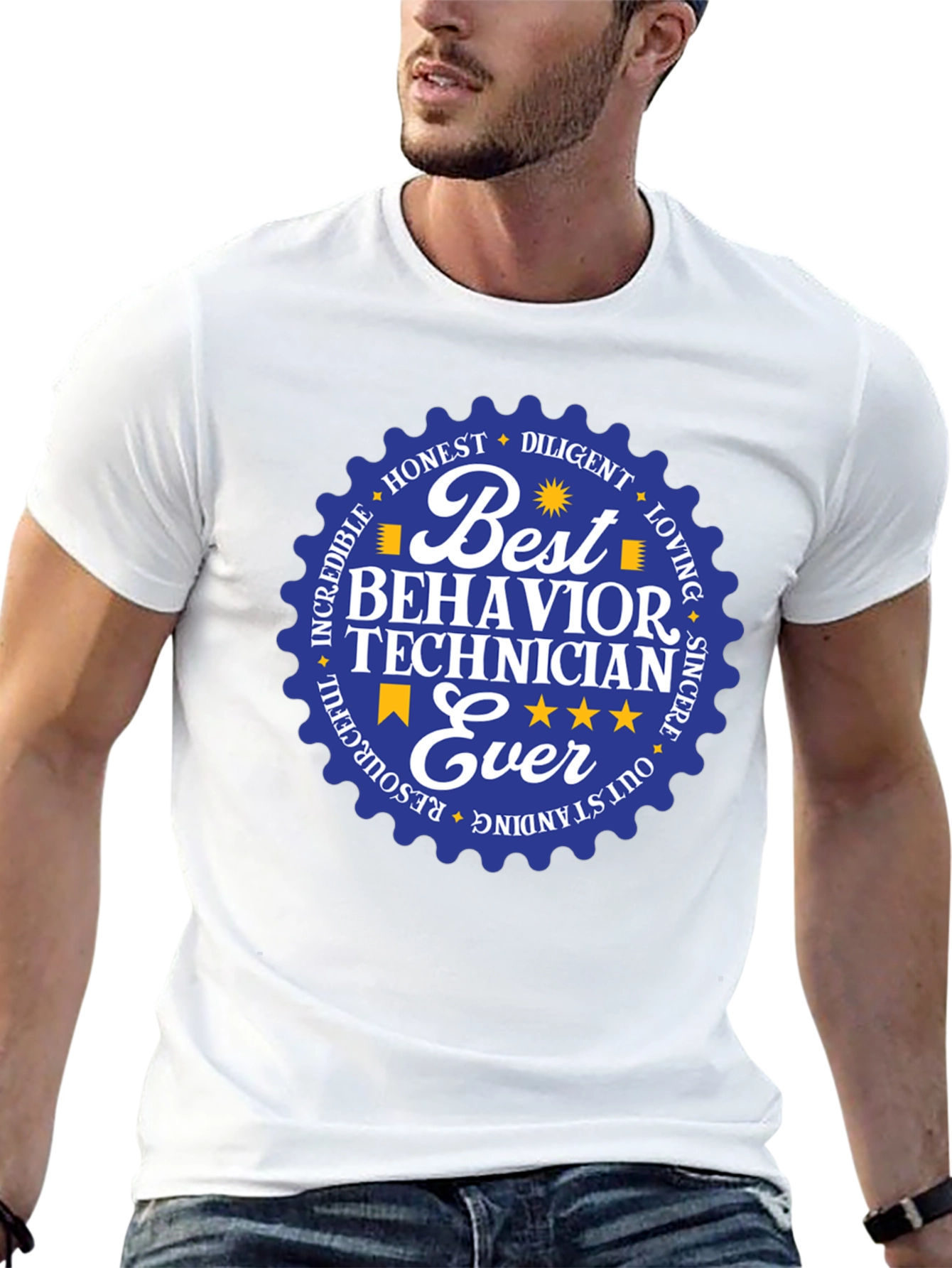 Best Behavior Technician Ever - Black T-Shirt