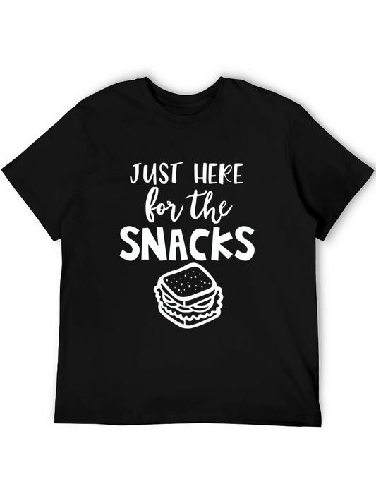 Just Here for Snacks T-Shirt