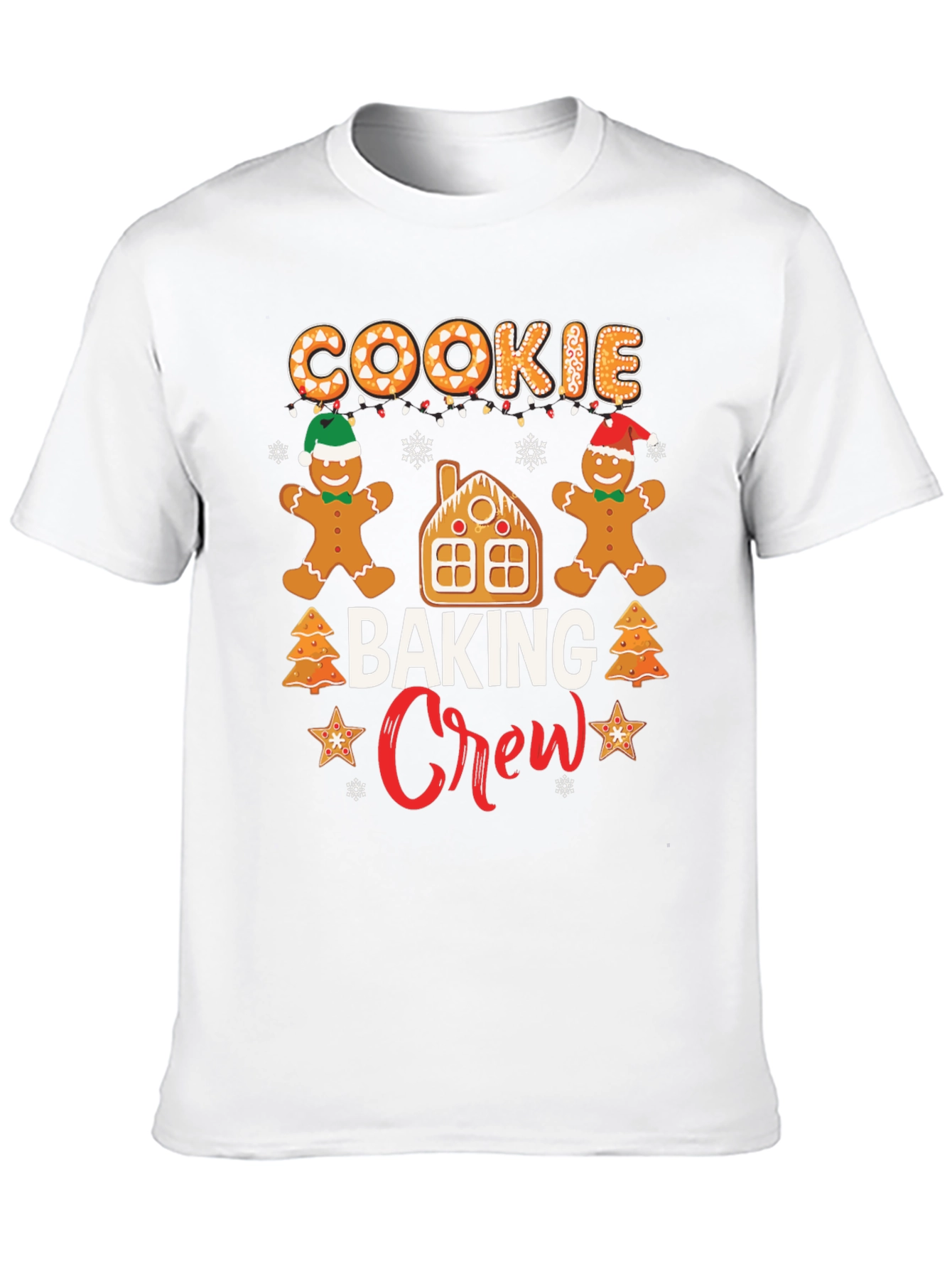 Cookie Baking Crew Christmas T-Shirt