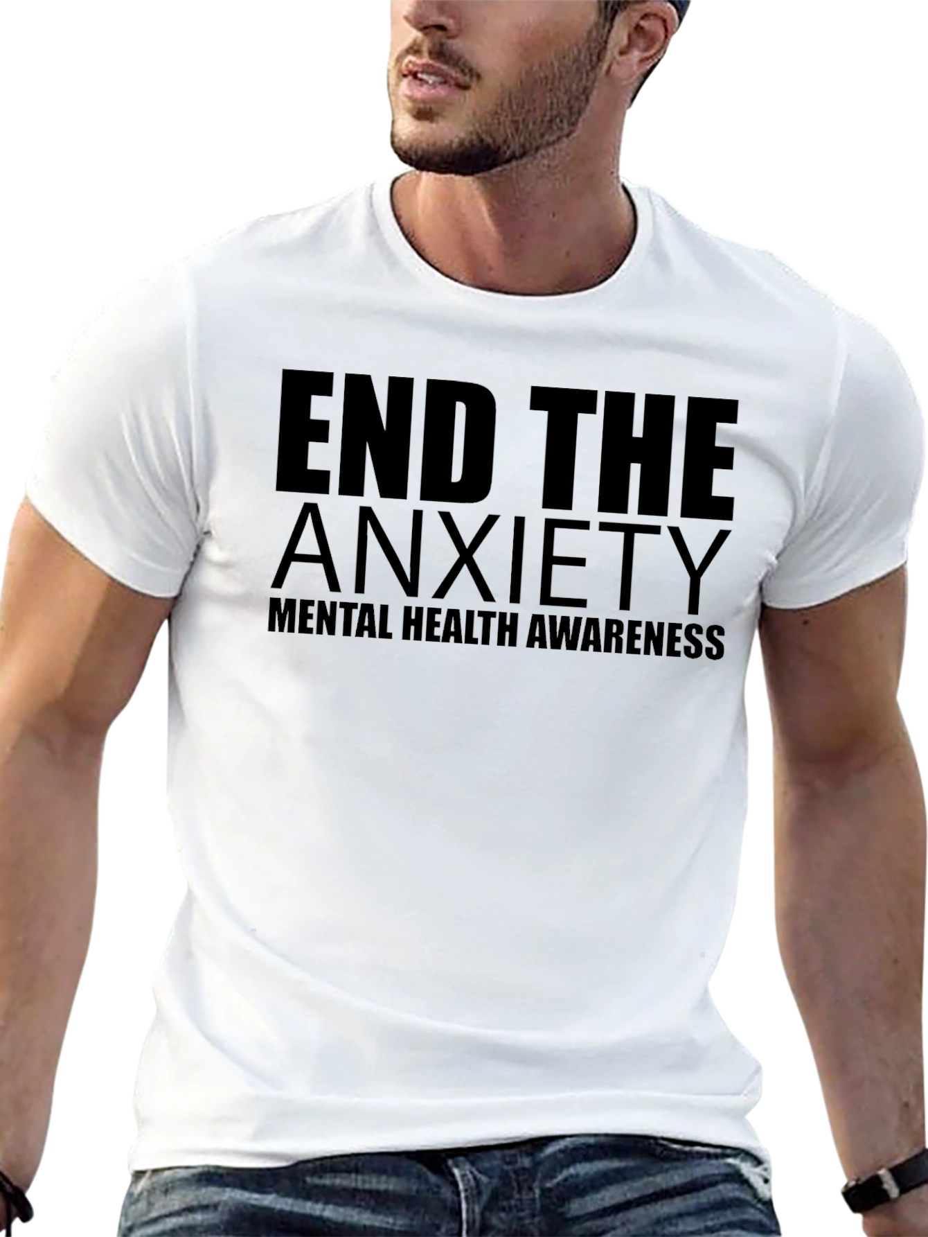 End The Anxiety Mental Health Awareness T-Shirt
