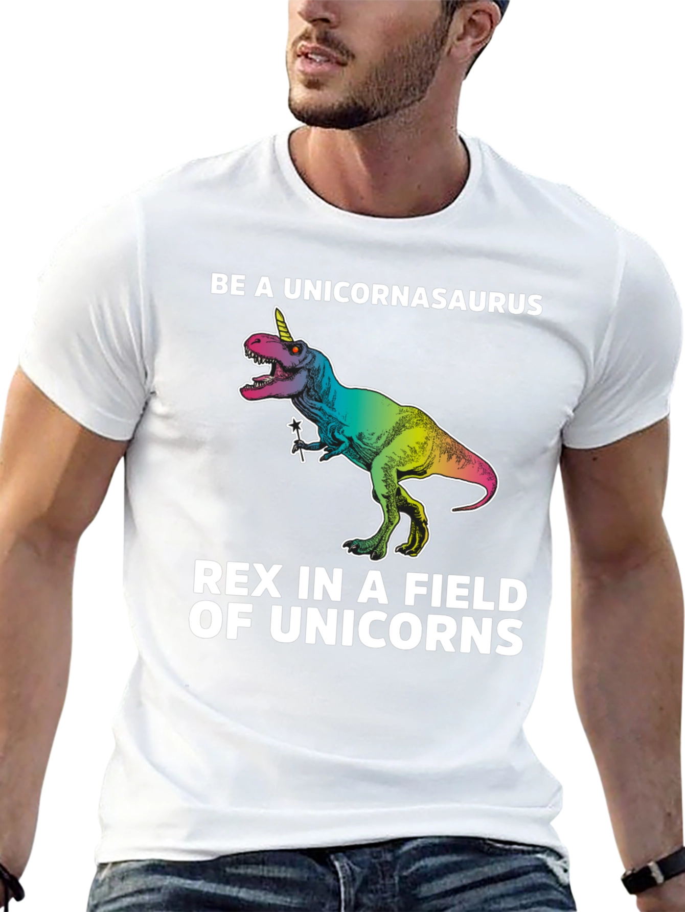 Unicornasaurus Rex Graphic T-Shirt