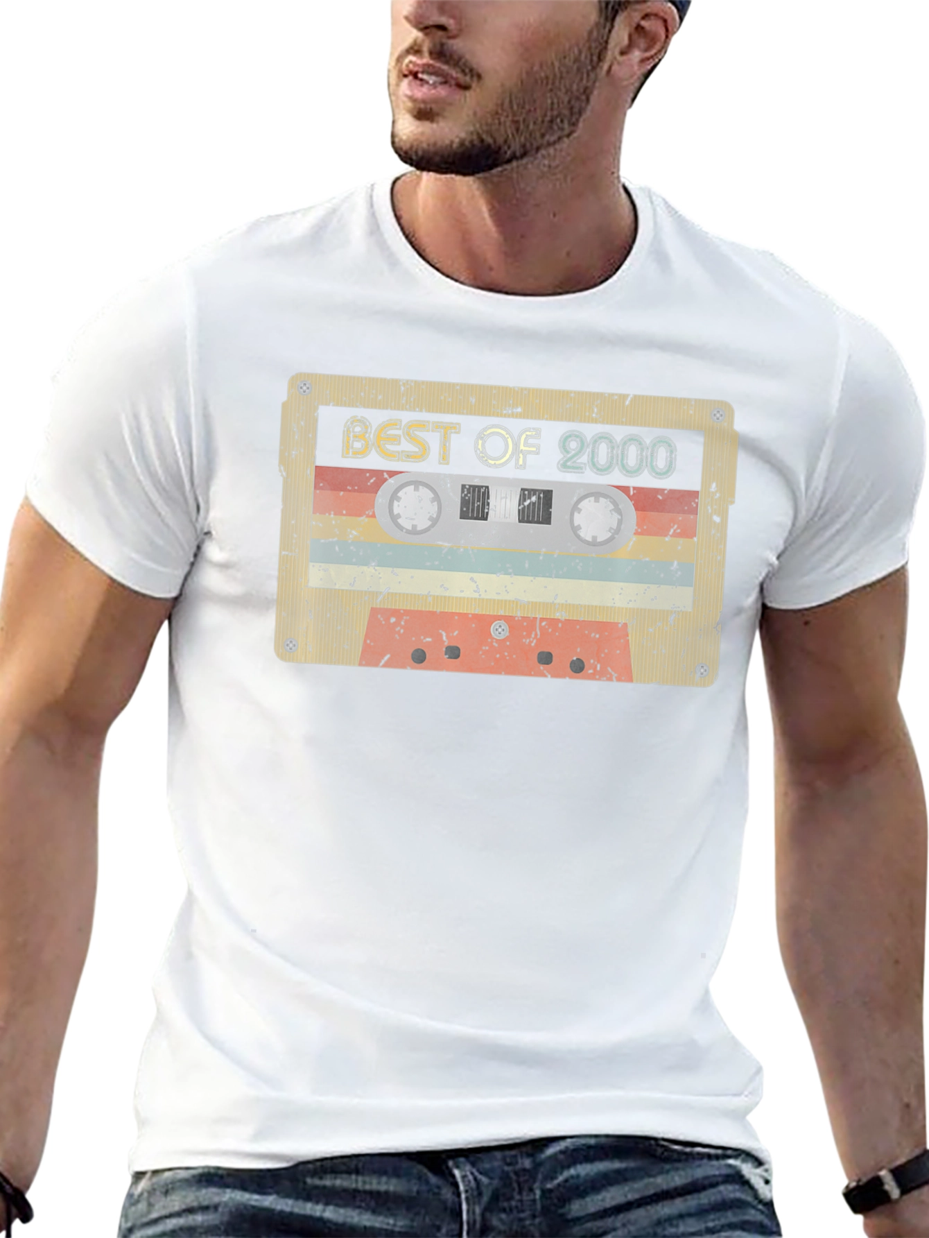 Best of 2000 Retro Cassette Tape Graphic Tee