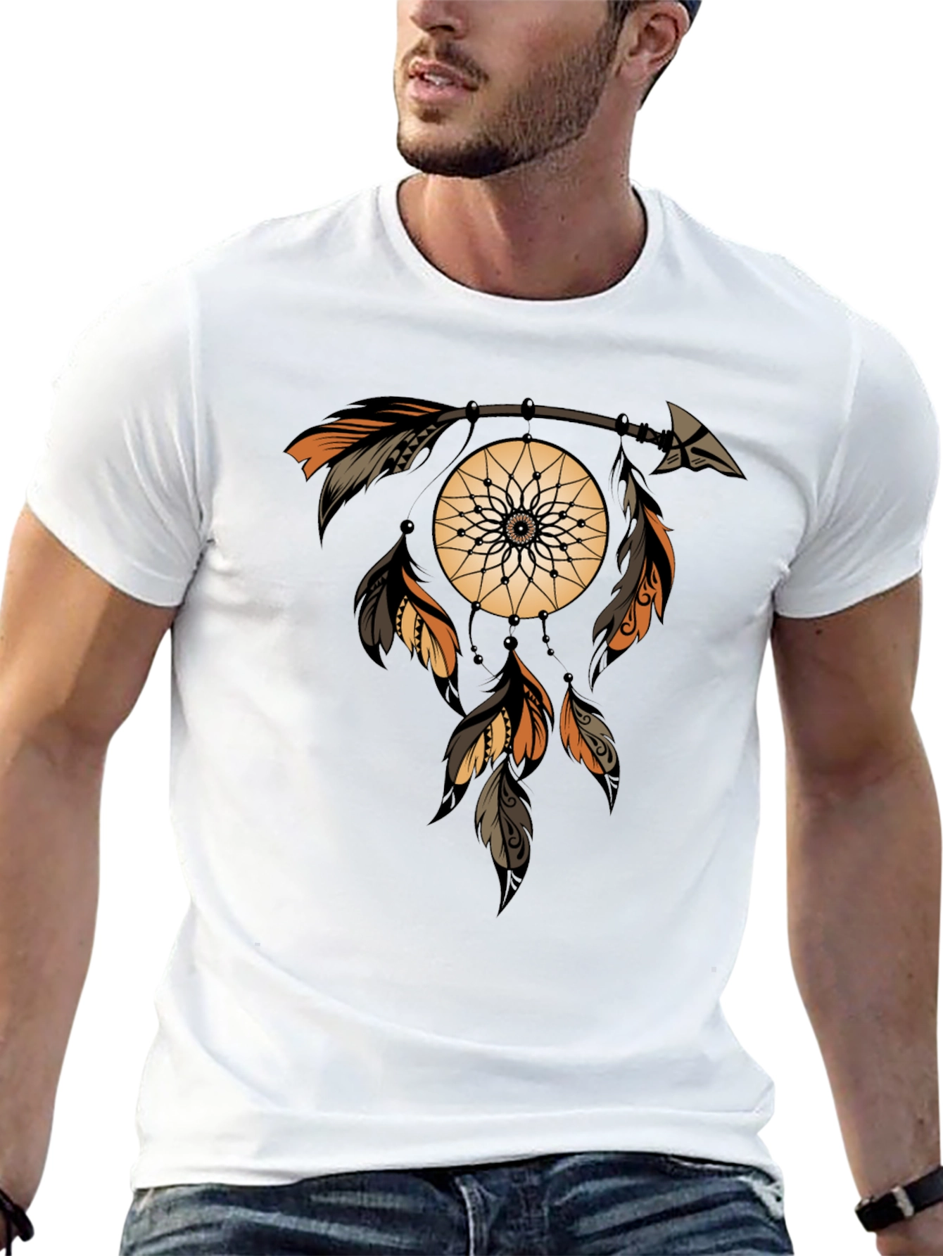 Dream Catcher Arrow Graphic T-Shirt