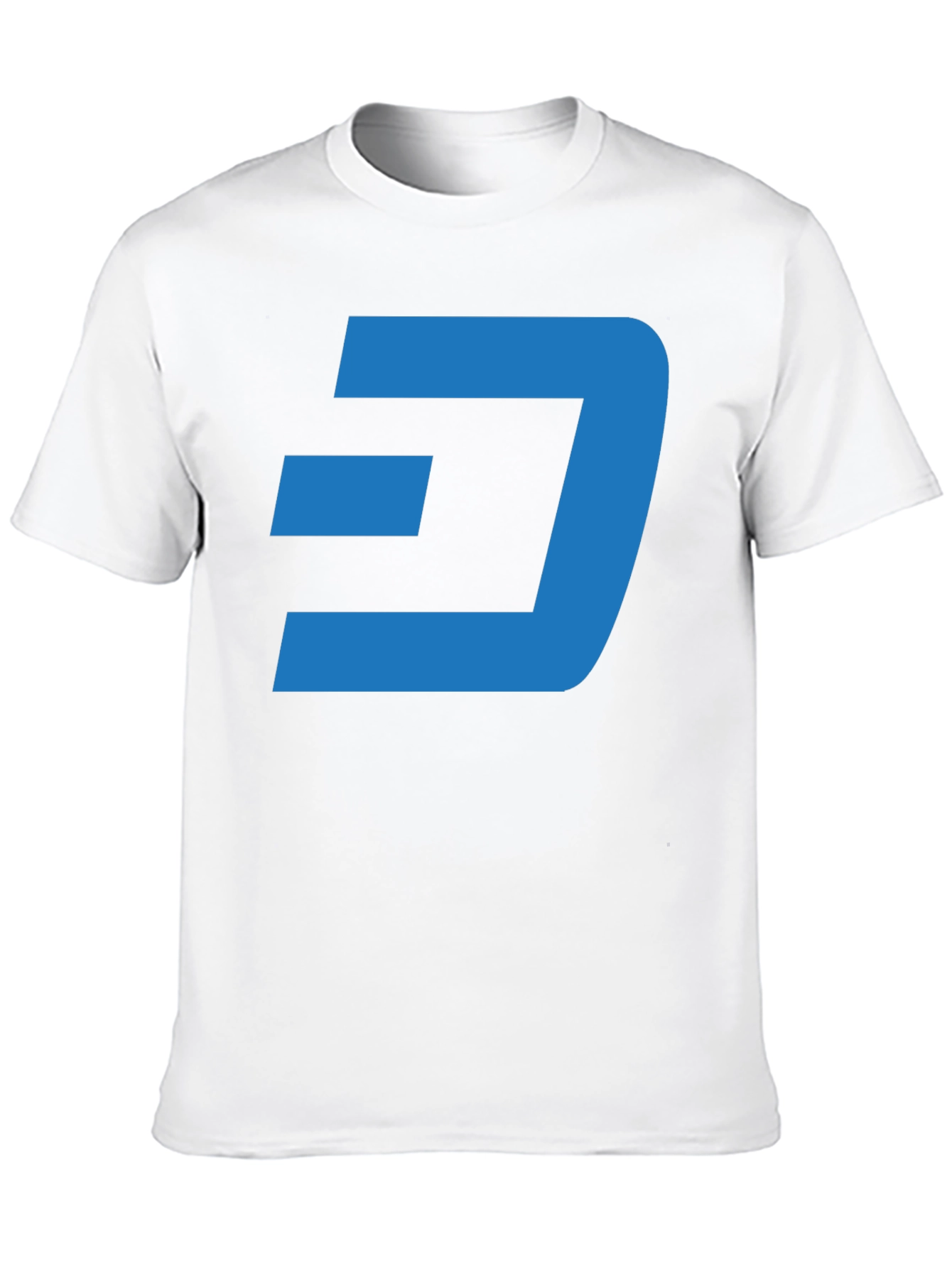 Dash Crypto Black T-Shirt - Modern Digital Currency Tee