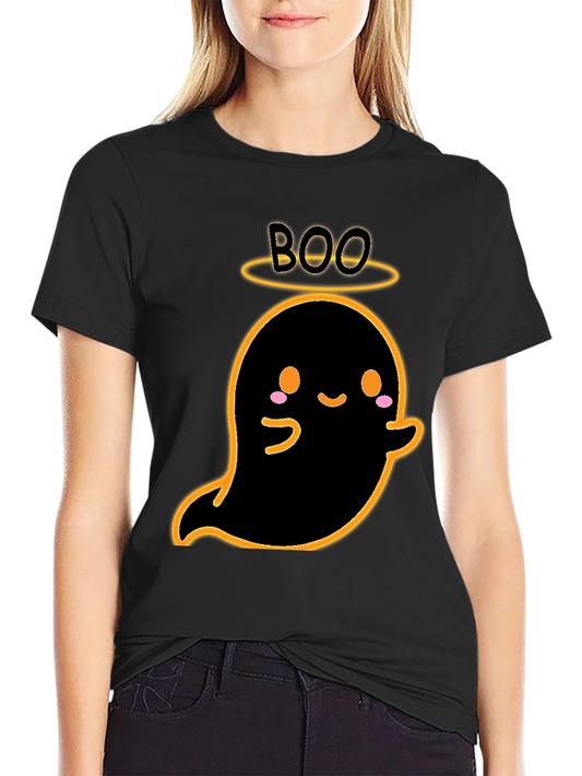 Cute Ghost Boo Halloween T-Shirt