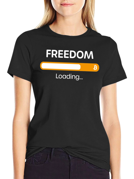 Freedom Loading Bitcoin T-Shirt