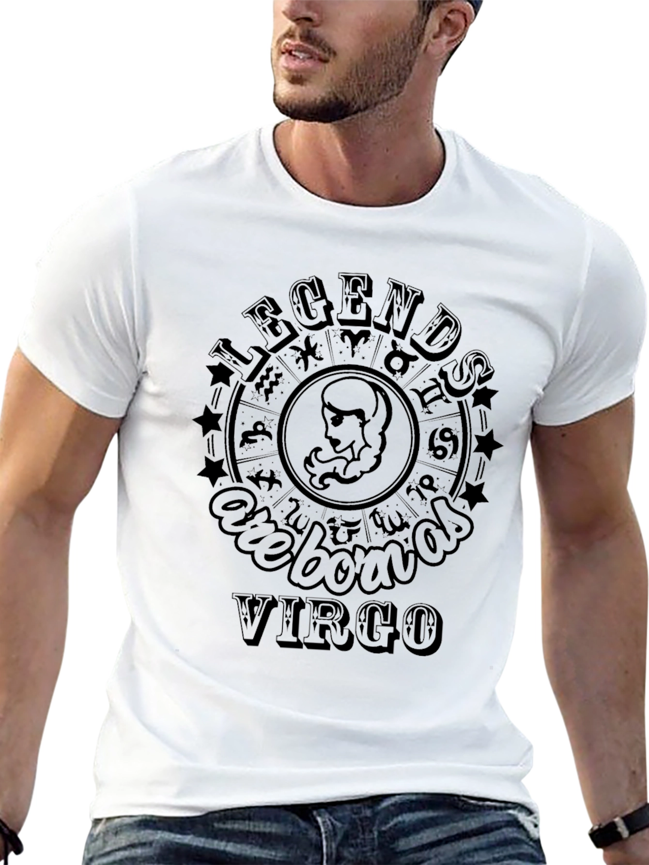 Legends are Born Virgo Zodiac T-Shirt