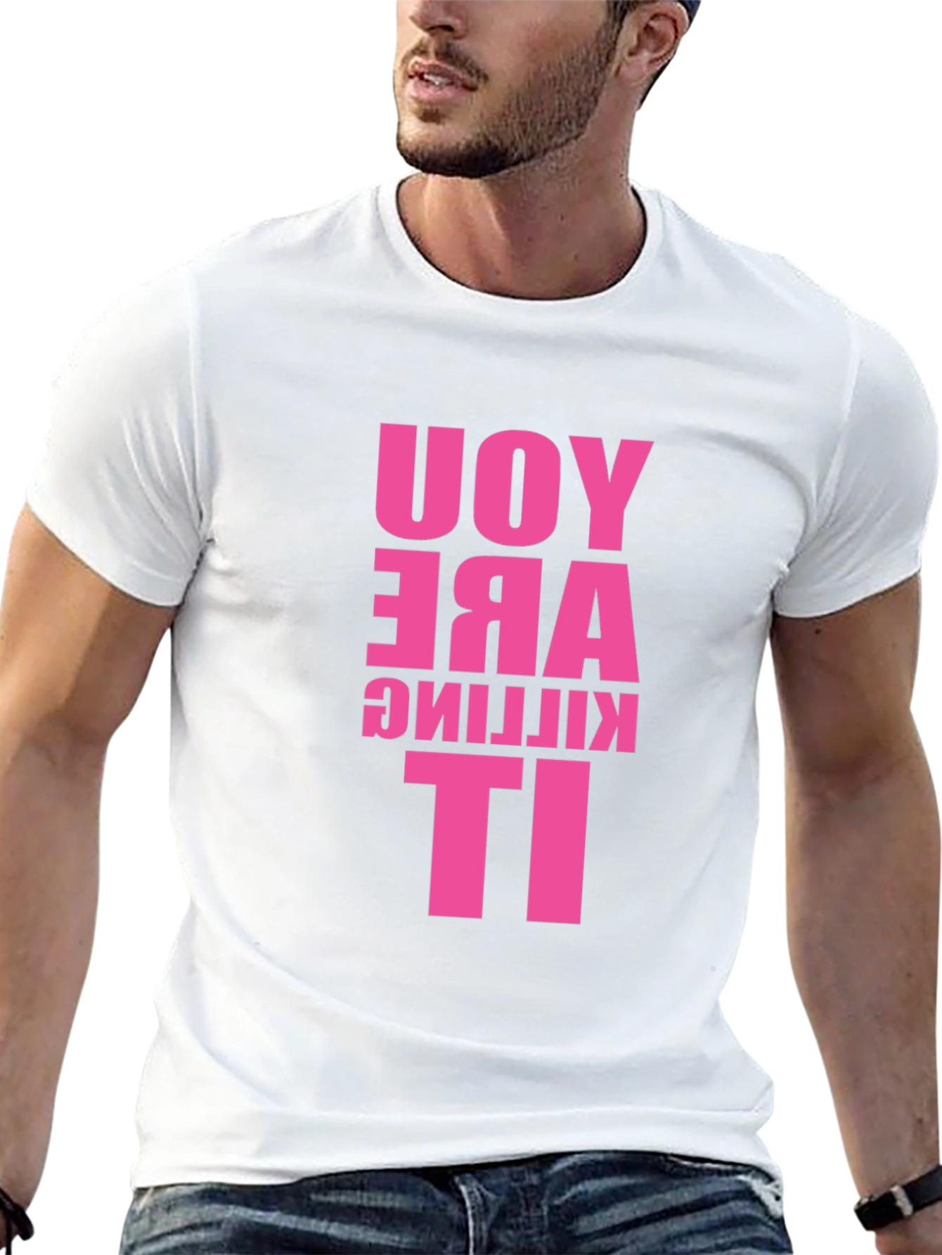You Are Killing It! Graphic Tee - Black