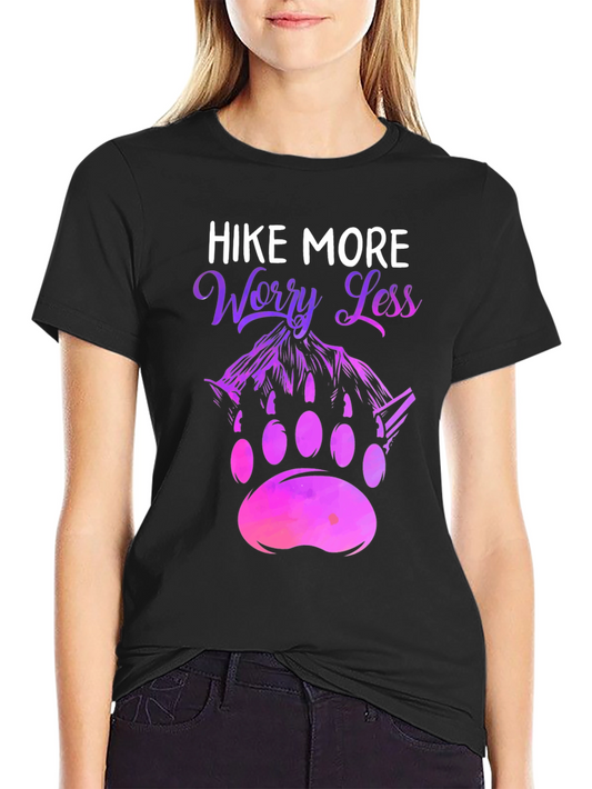 Hike More Worry Less Graphic Tee