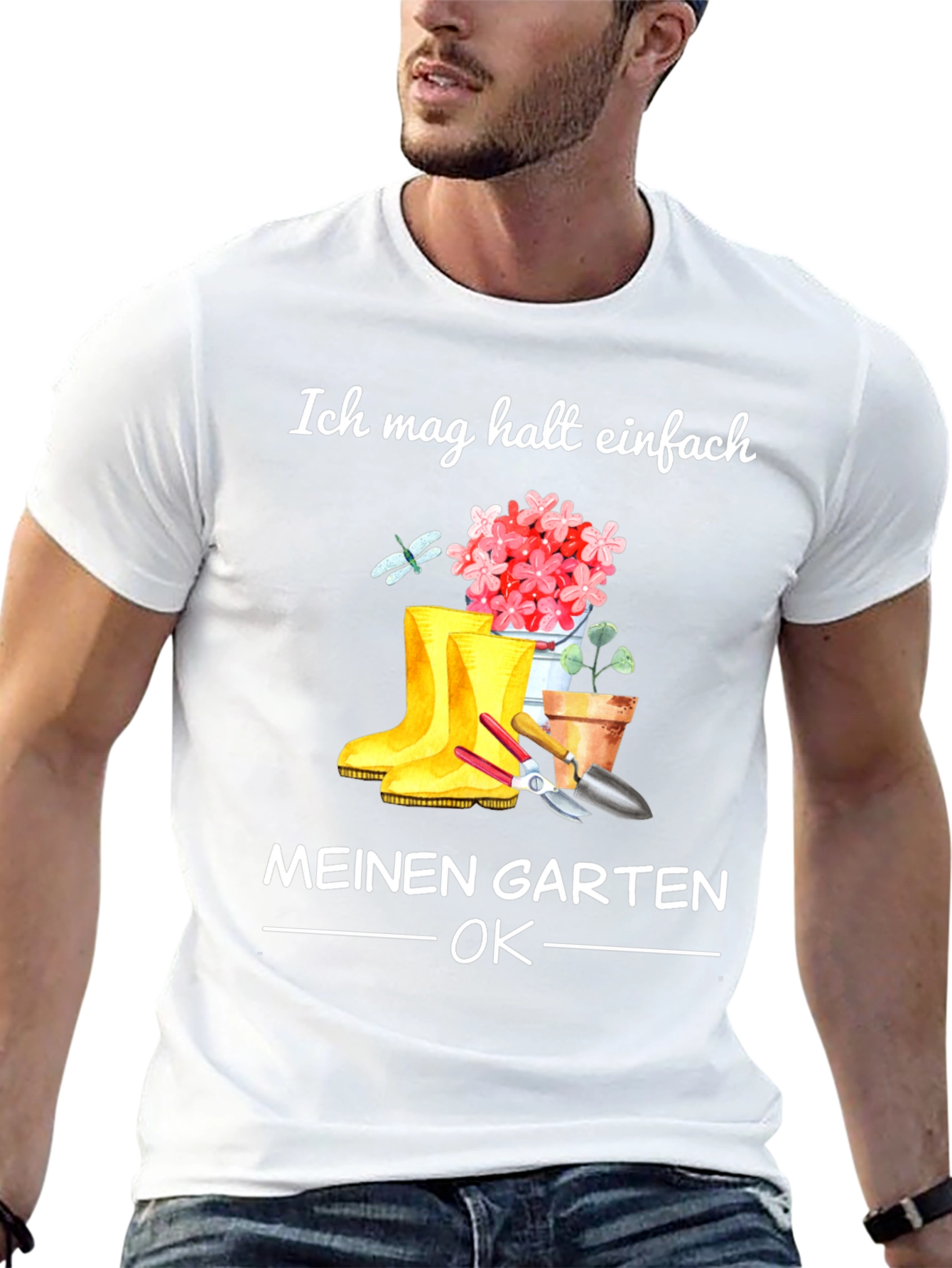 Gardening Lover T-Shirt - Ich Mag Meinen Garten
