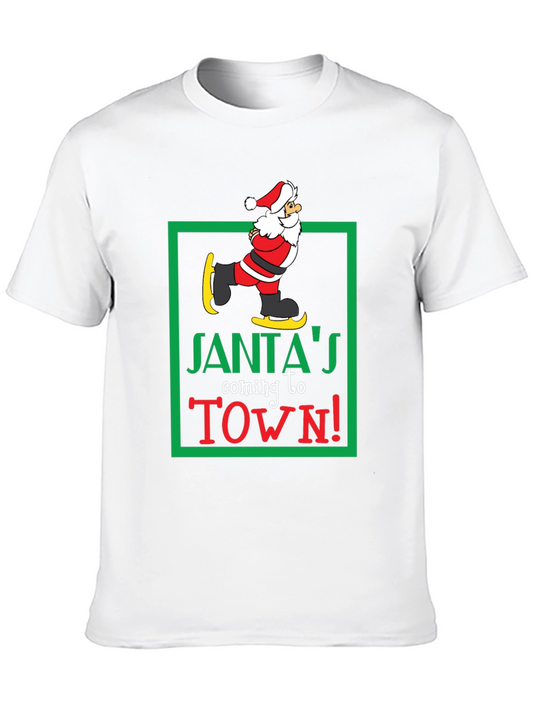 Santas Coming to Town T-Shirt
