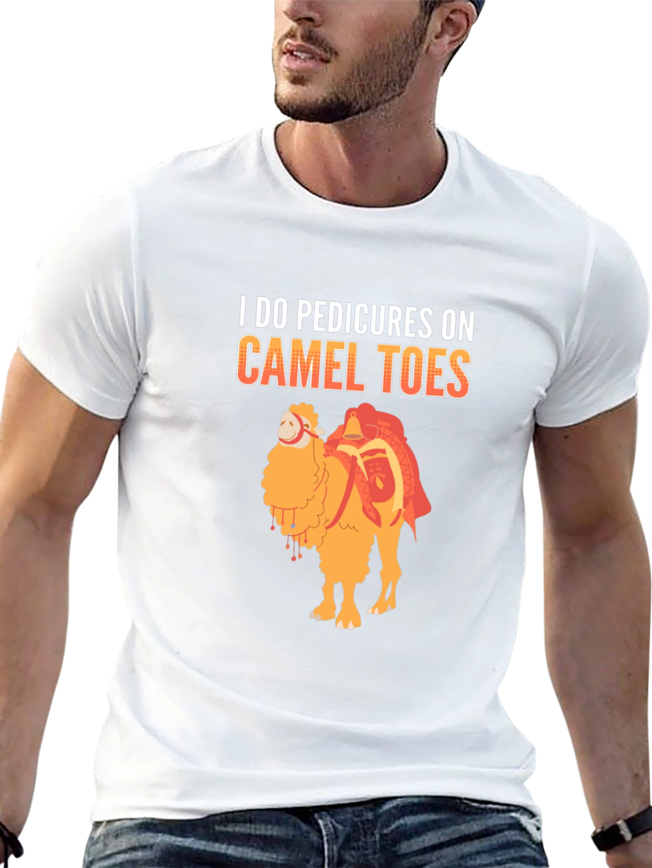Pedicure Camel Toes Funny Graphic T-Shirt