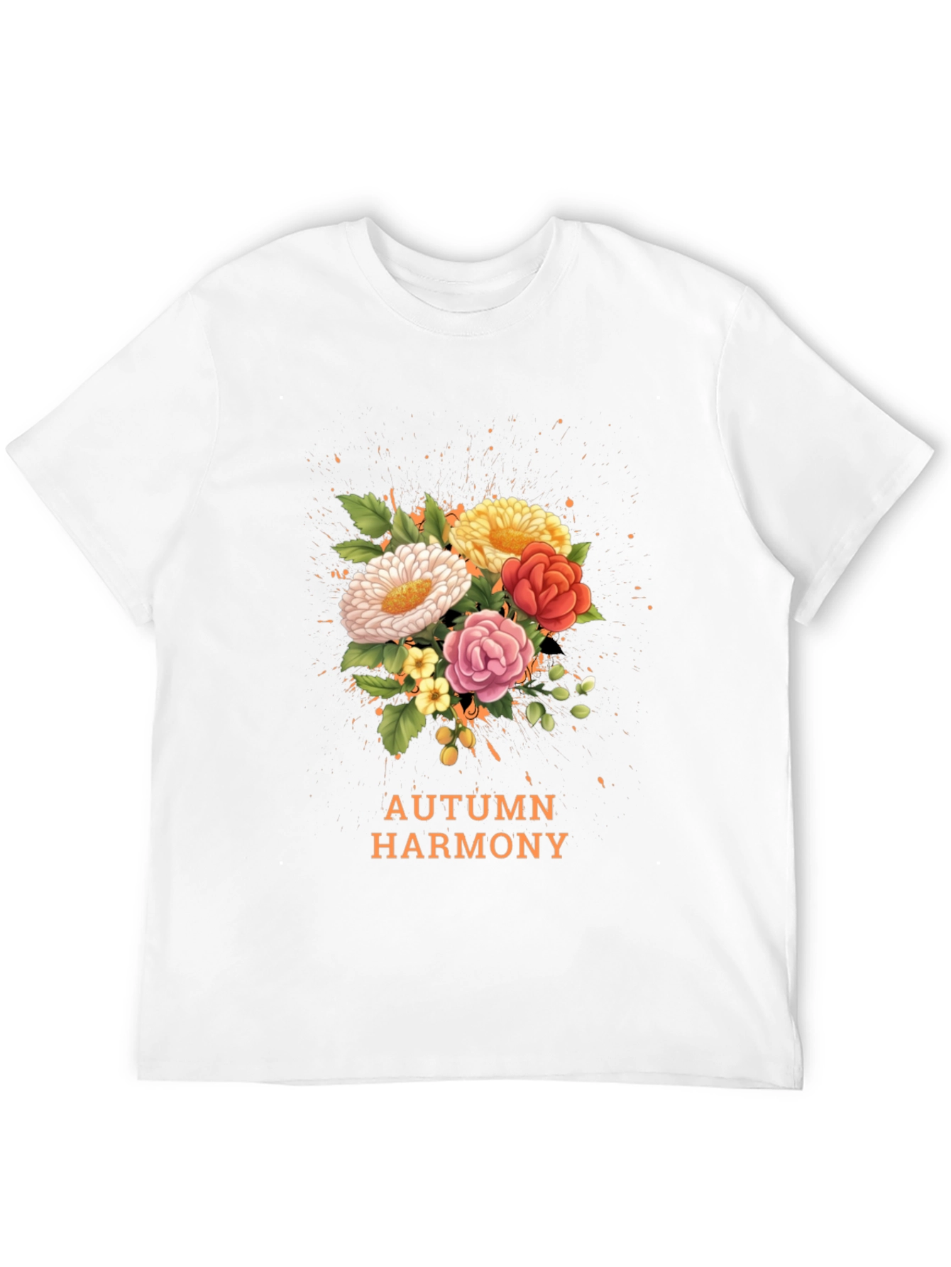 Autumn Harmony Floral T-Shirt