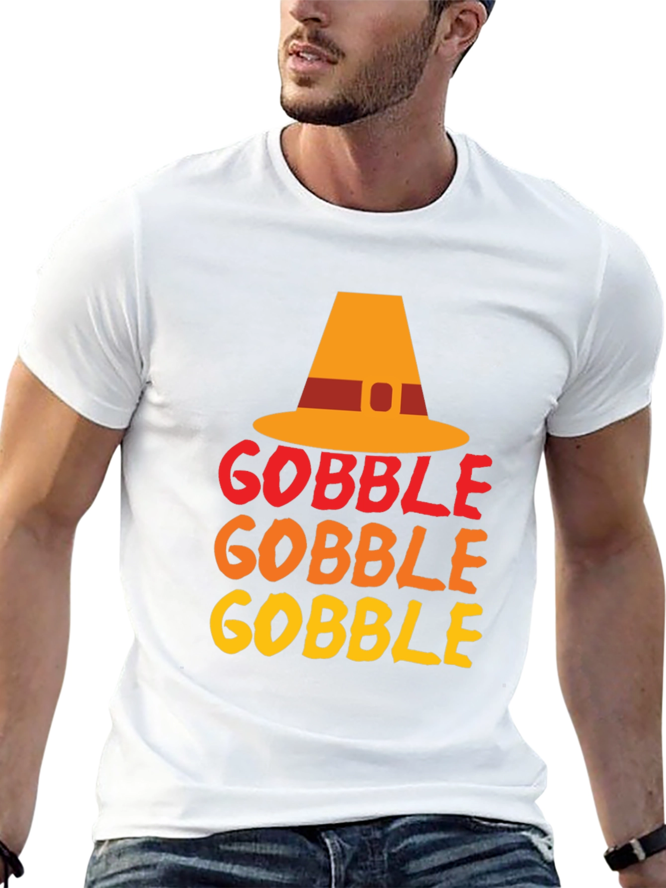 Gobble Thanksgiving Graphic Tee