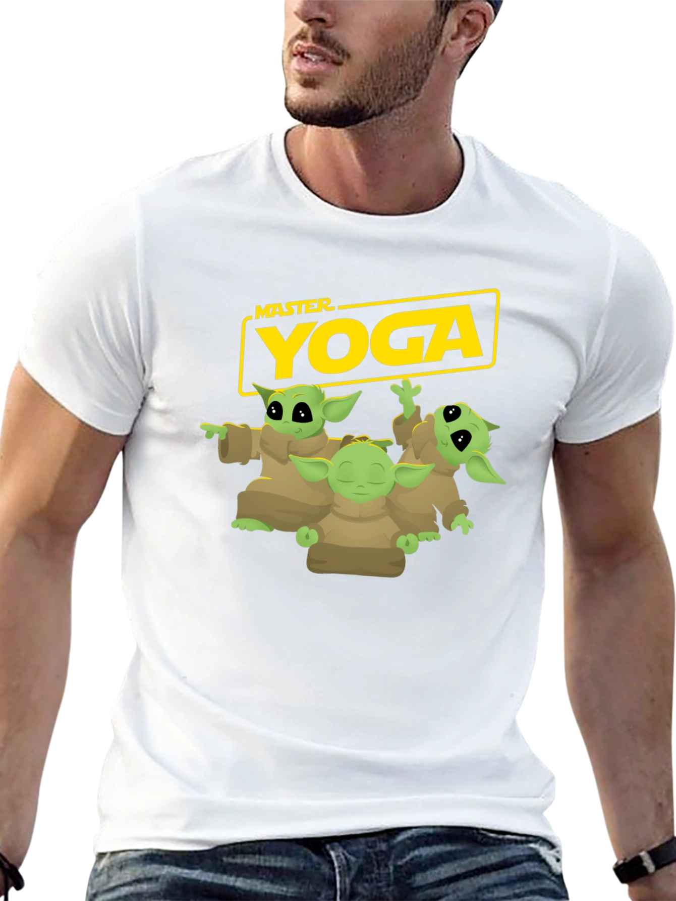 Master Yoga Baby Tee - Soft Cotton Classic Fit