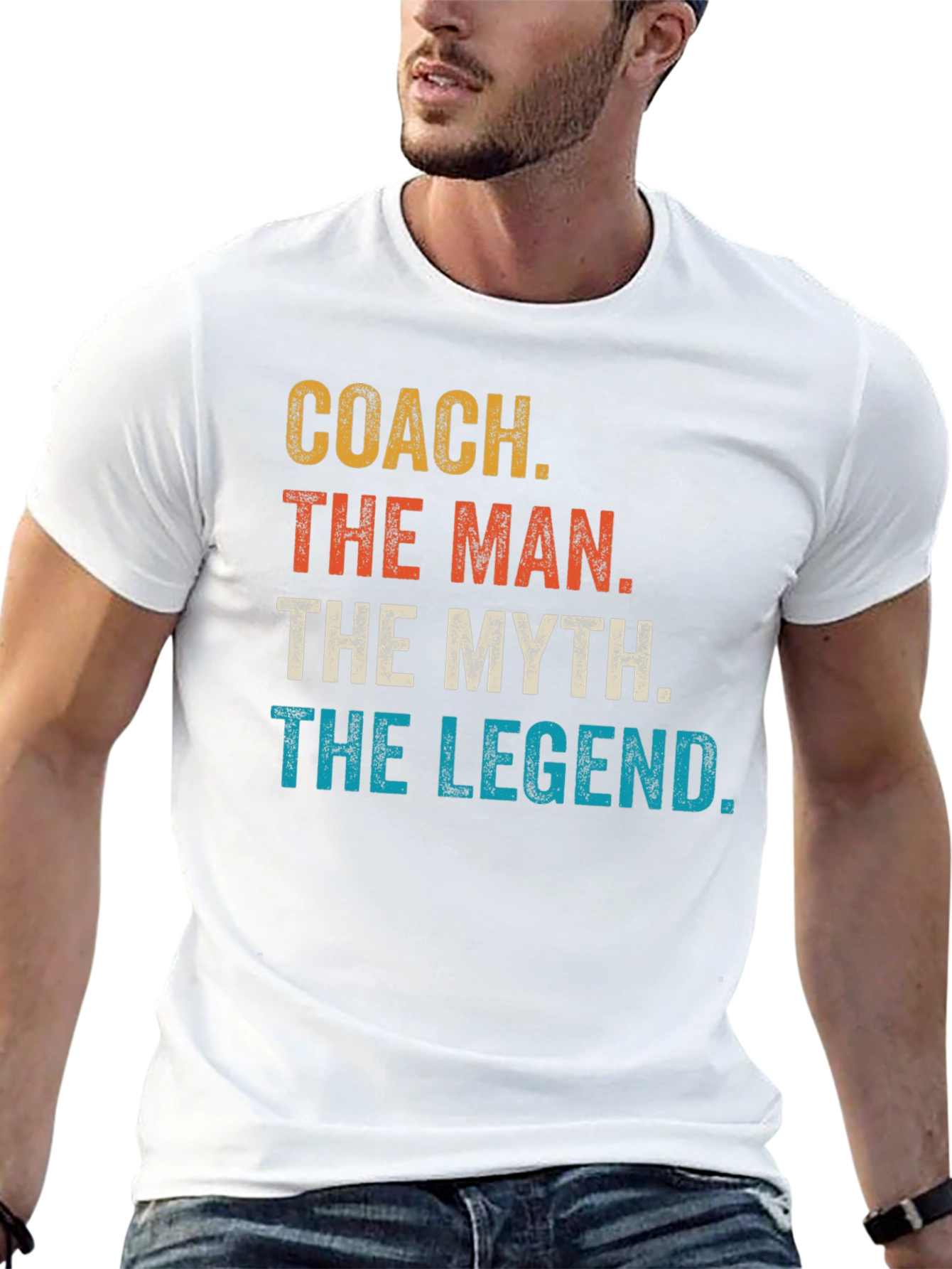 Coach The Man The Myth Legend T-Shirt