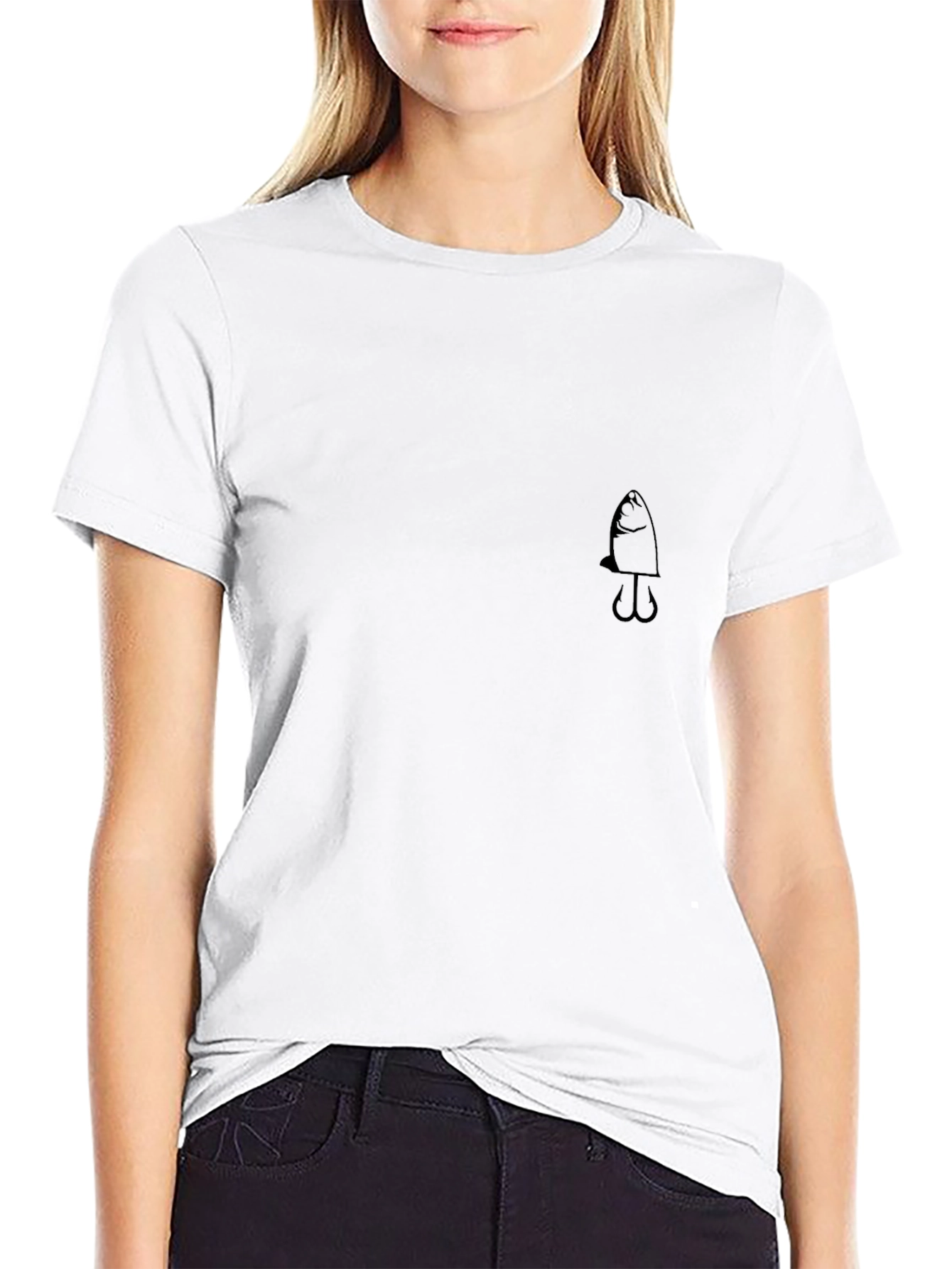 Black Fishing Lure T-Shirt - Anglers Choice