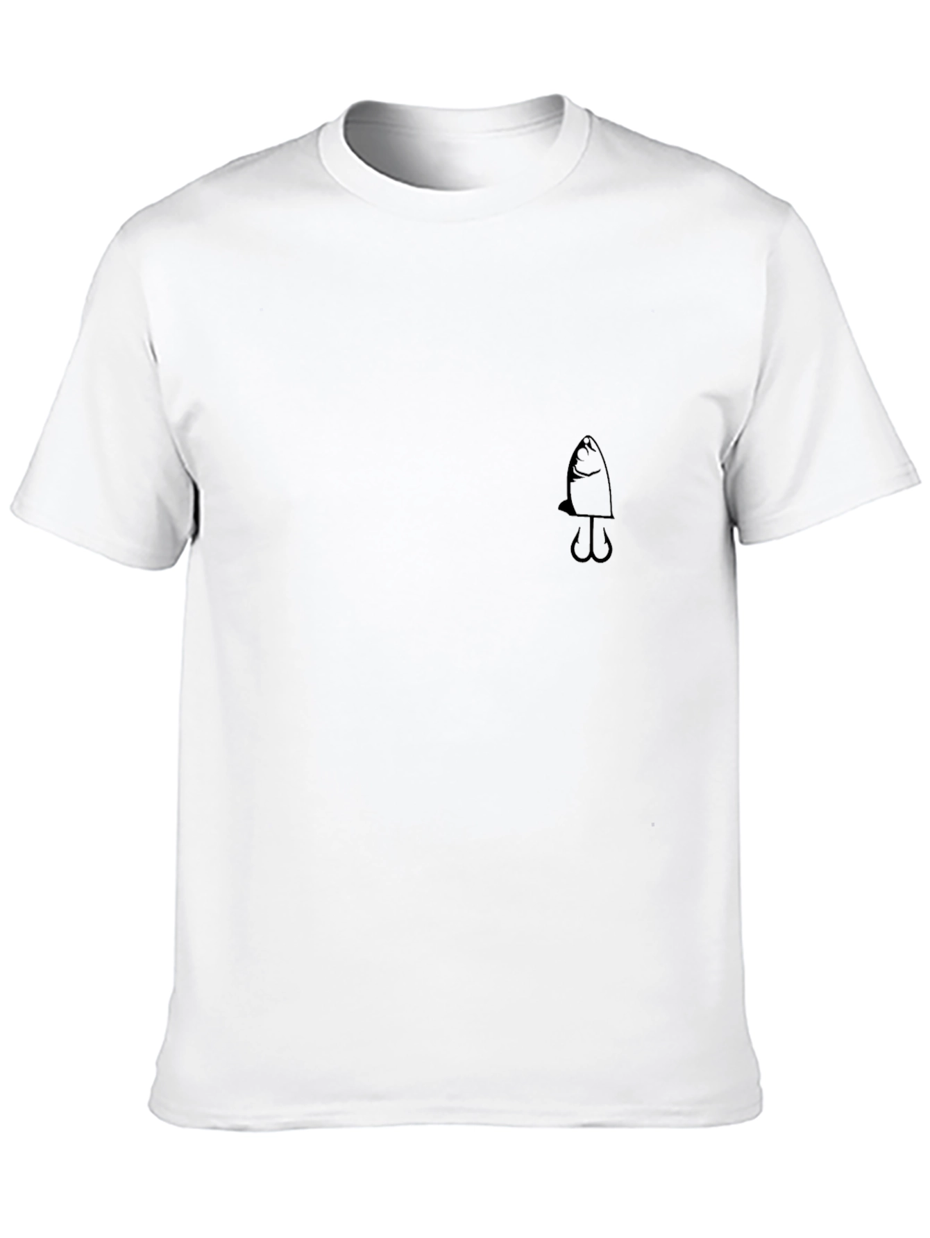 Black Fishing Lure T-Shirt - Anglers Choice