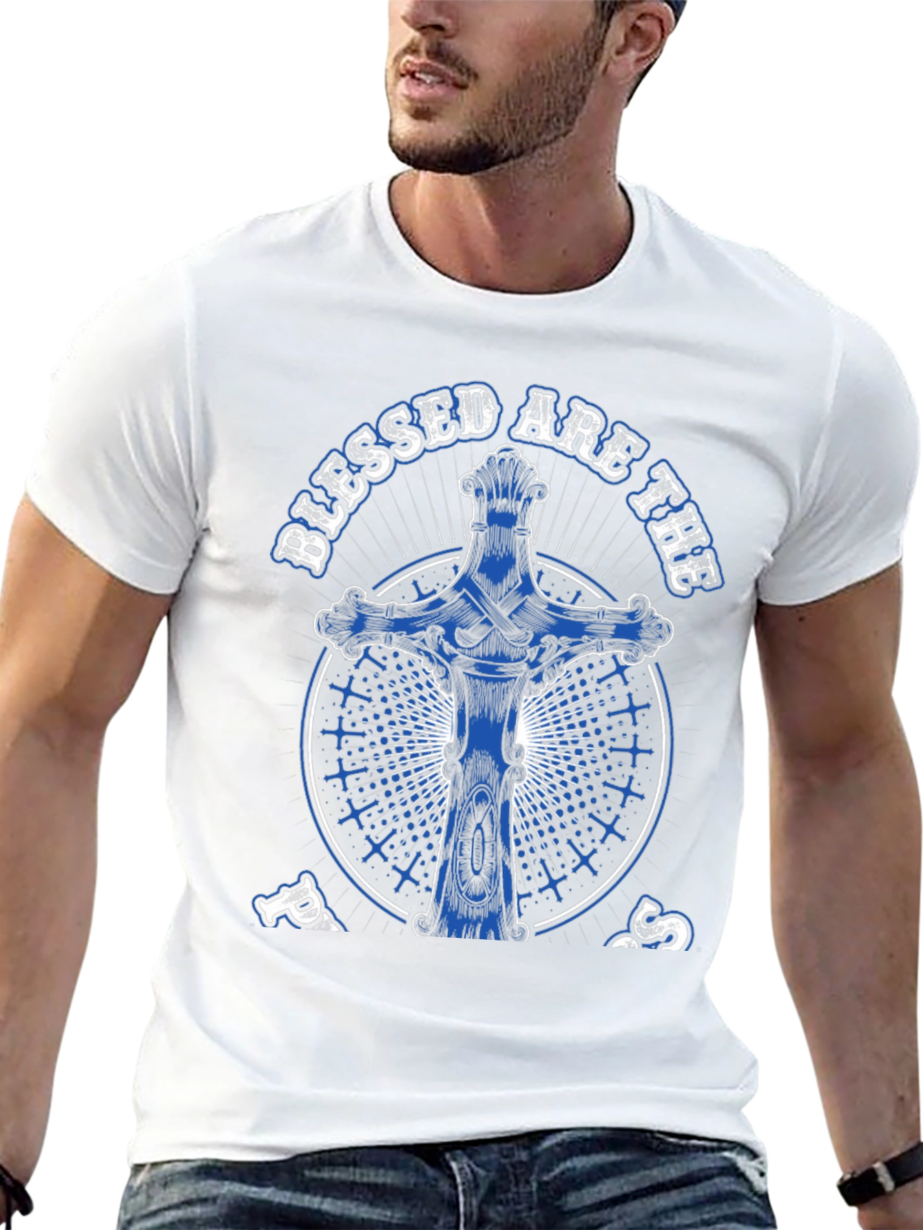 Blessed Are The Peacemakers Graphic T-Shirt