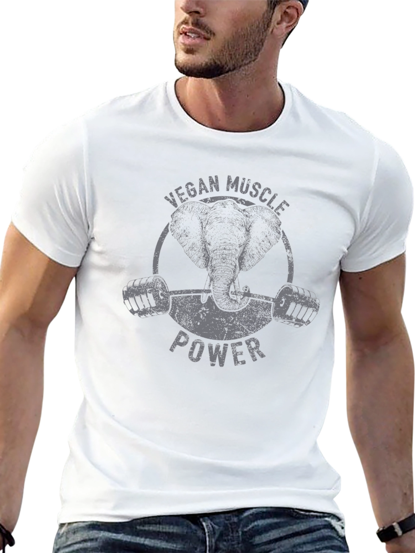 Vegan Muscle Power T-Shirt