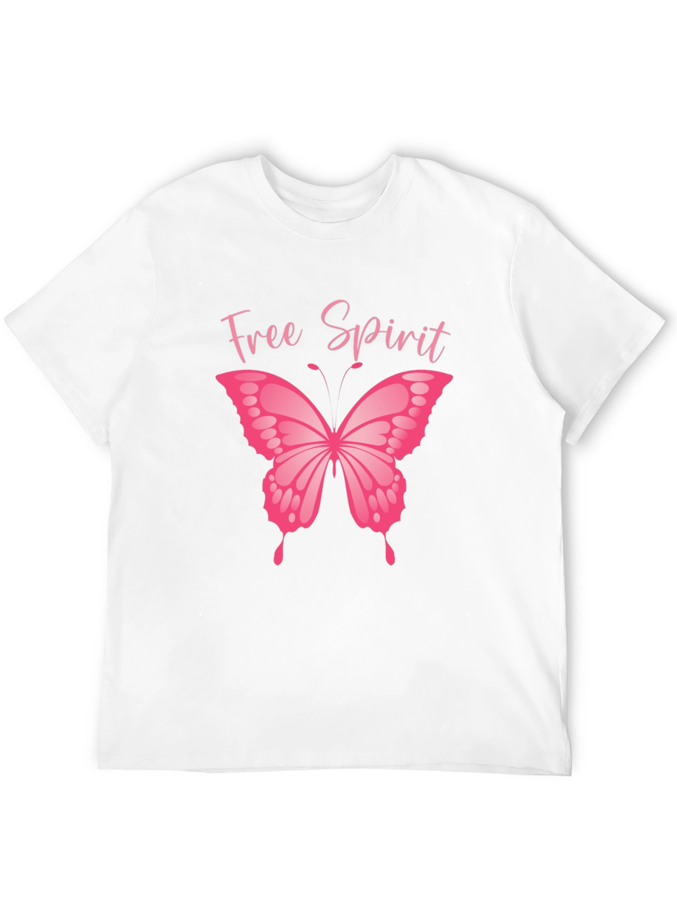 Free Spirit Butterfly Graphic T-Shirt