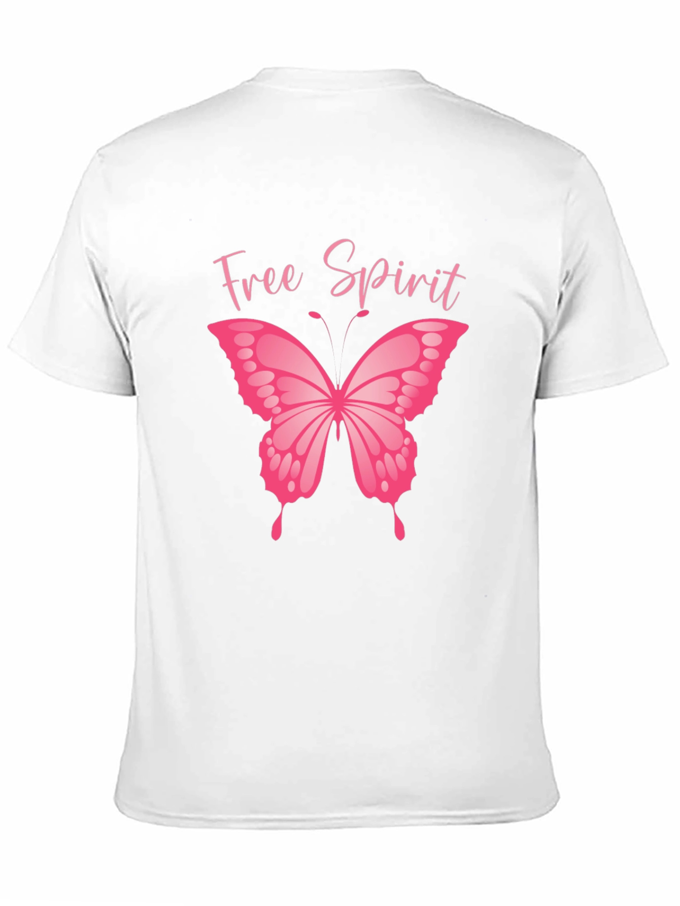 Free Spirit Butterfly Graphic T-Shirt
