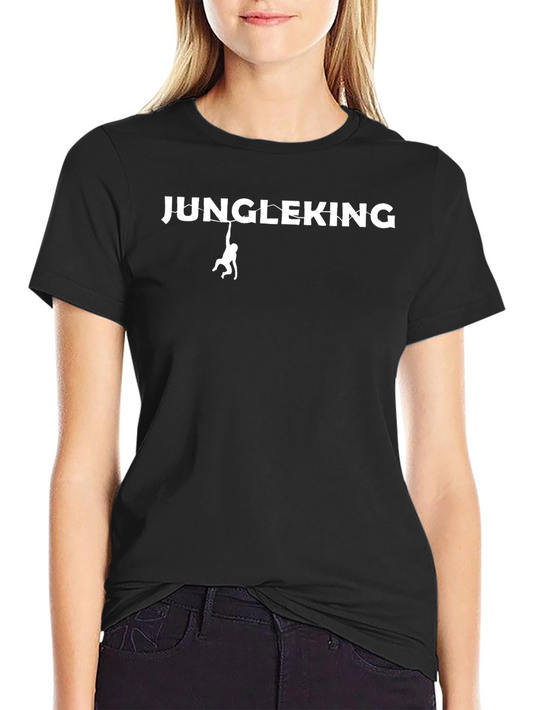 Jungleking Graphic Tee - Premium Cotton Crew Neck T-Shirt