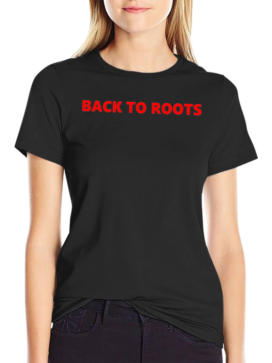 Back to Roots Black T-Shirt