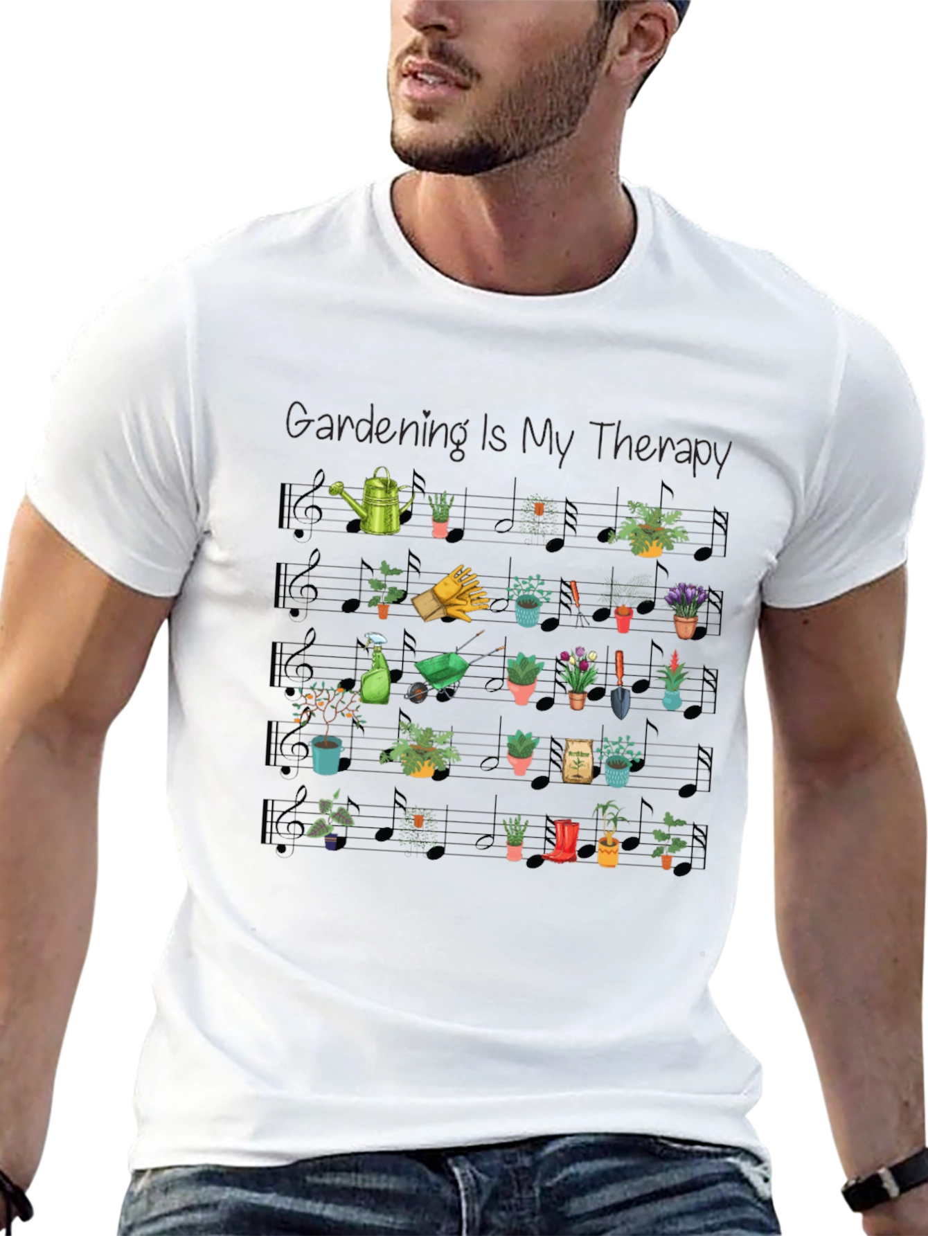 Gardening Is My Therapy T-Shirt
