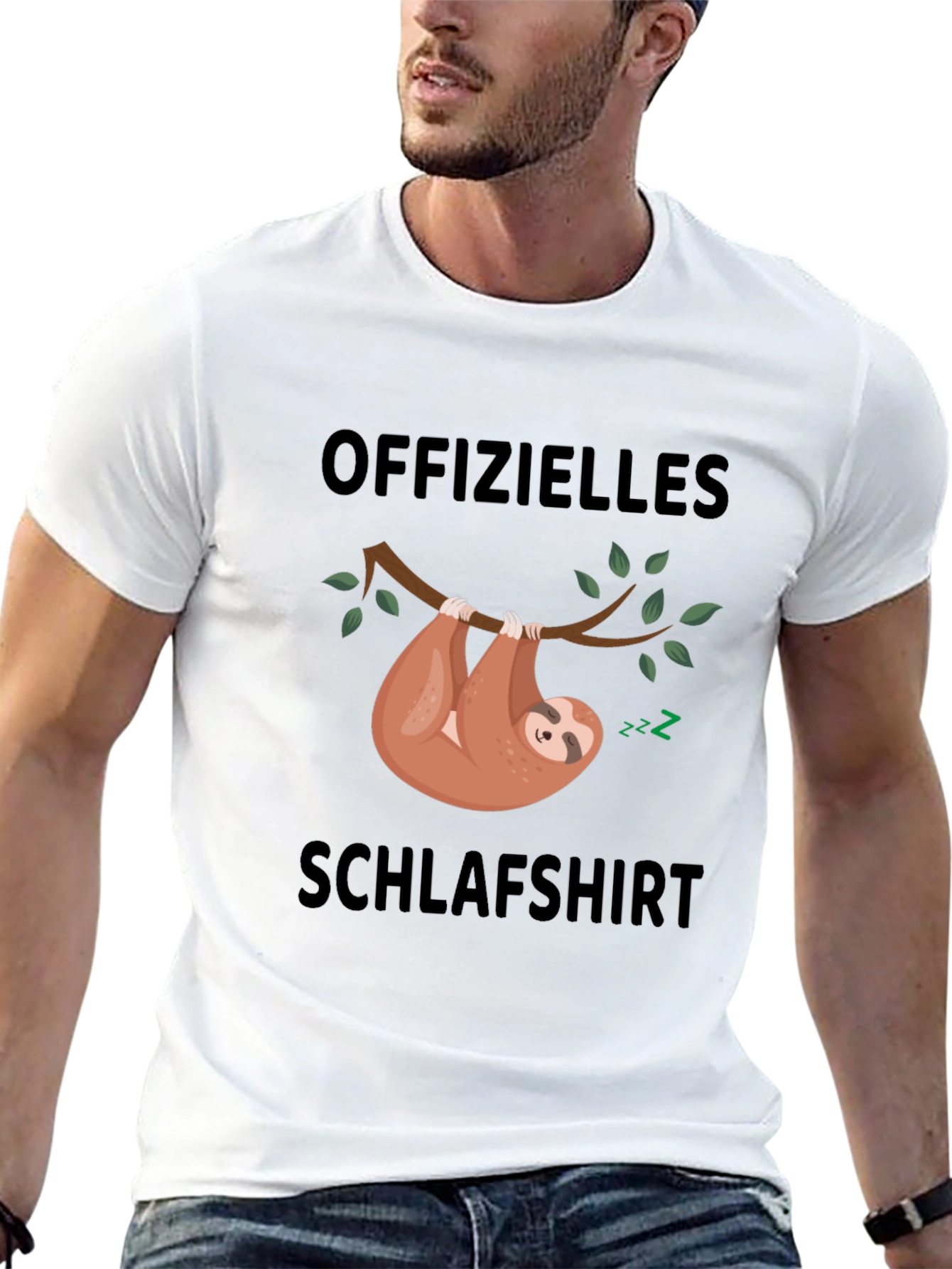 Official Sloth Sleeping T-Shirt