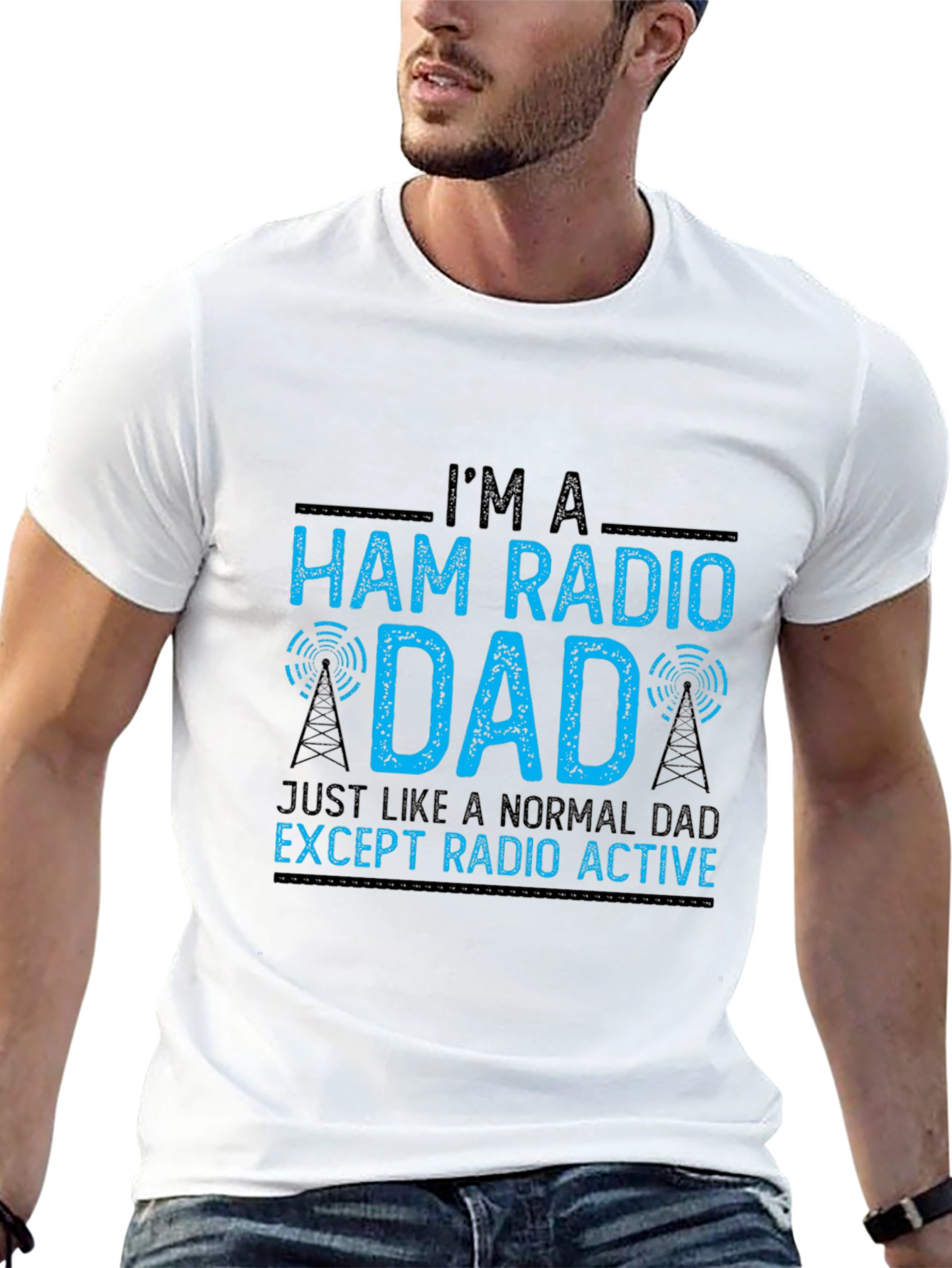 Ham Radio Dad T-Shirt - Radio Active