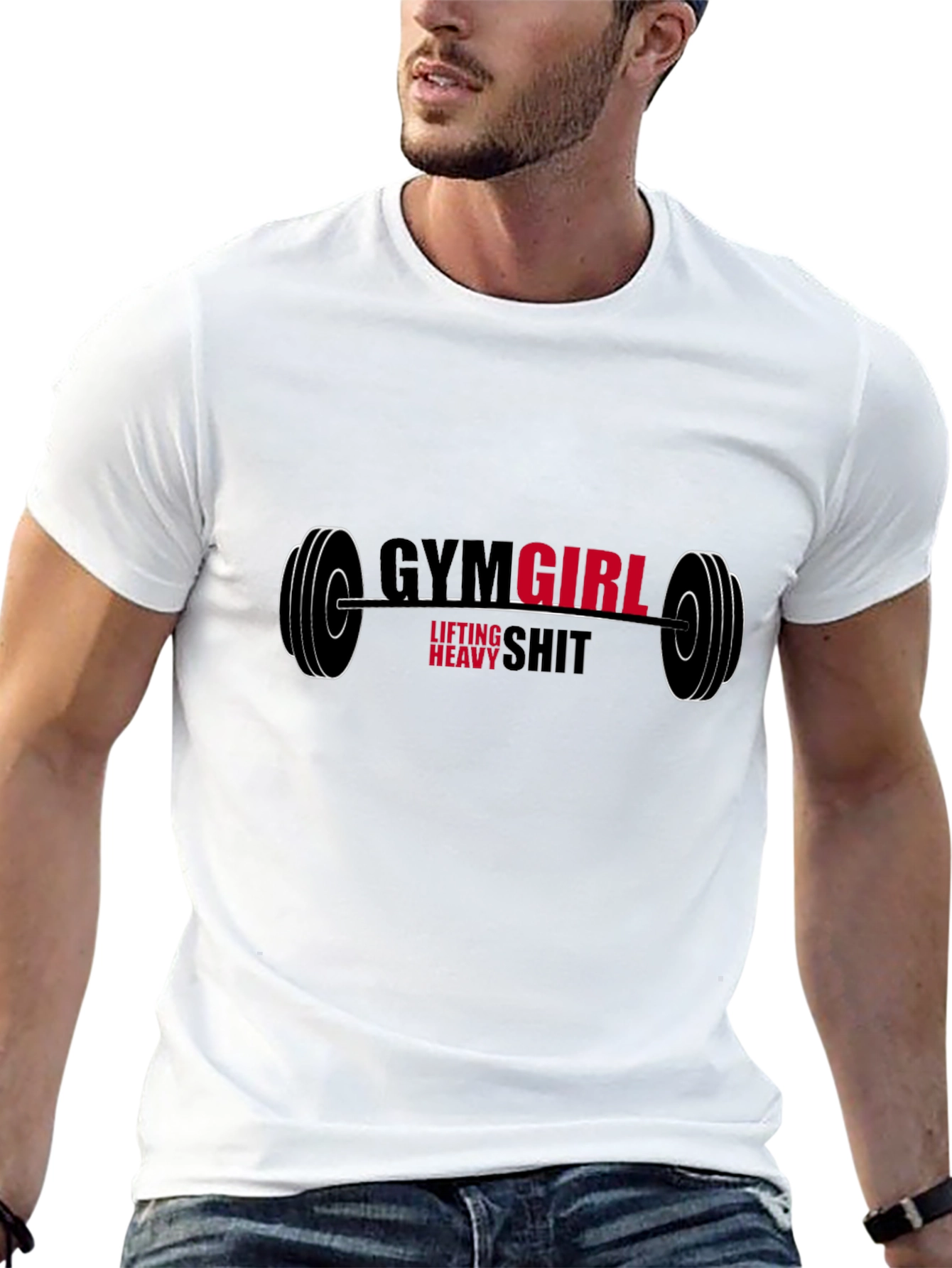 Gym Girl Heavy Shit T-Shirt